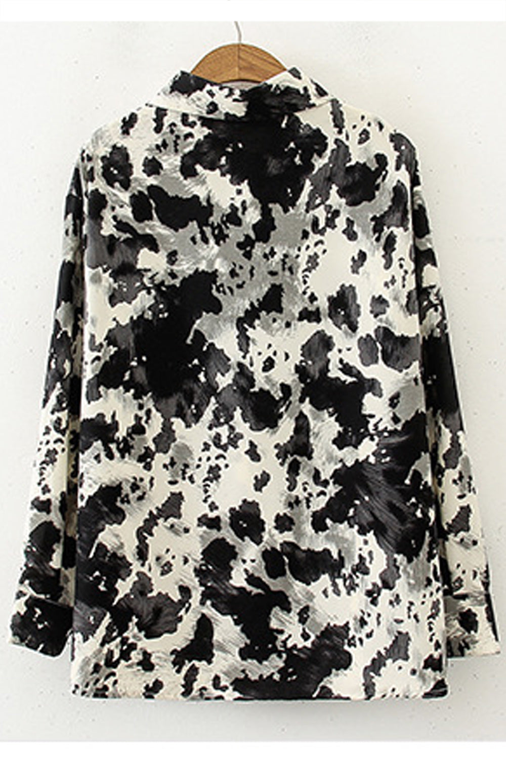 Women Beautiful Long Sleeve Stylish Printed Pattern Loose Shirt