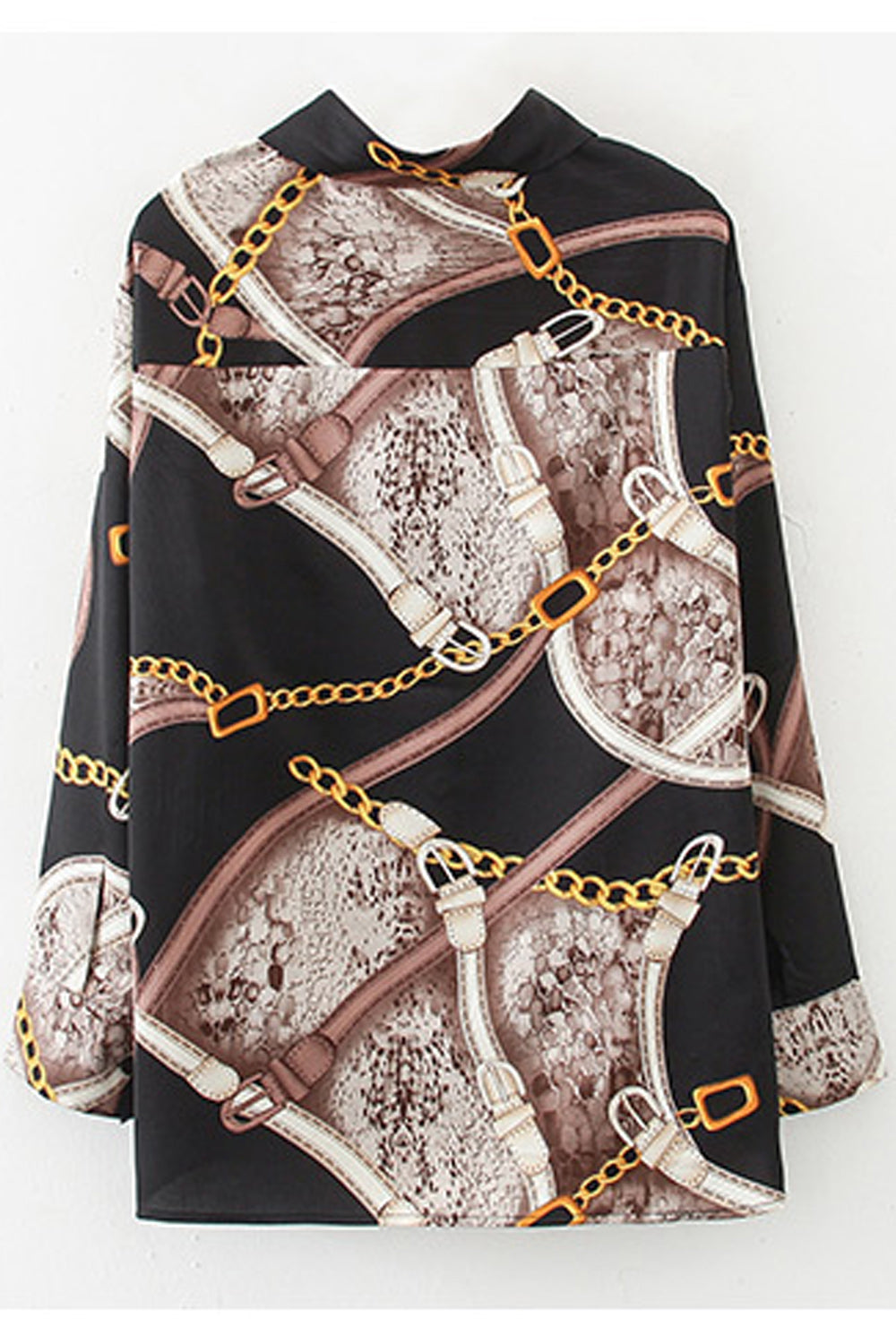 Women Magnificent Printed Style Soft Collar Neck Shirt