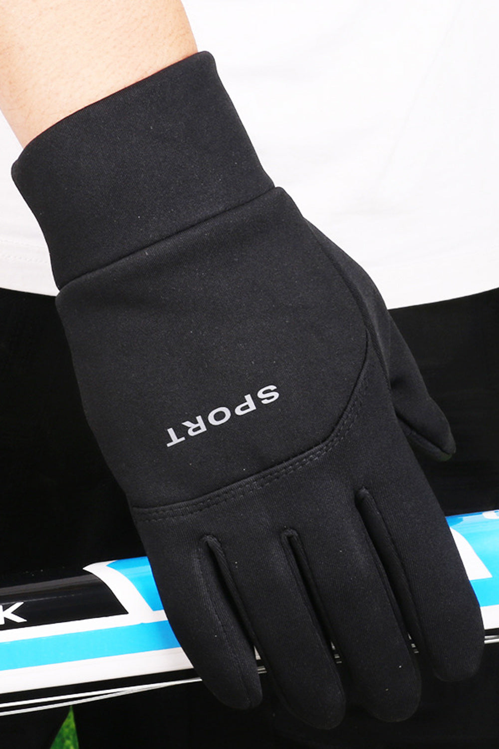 Women Soft Elastic Wrist Convenient Cozy Winter Knitted Gloves
