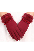 Women Elegant Styled Warm Winter Casual Knitted Gloves