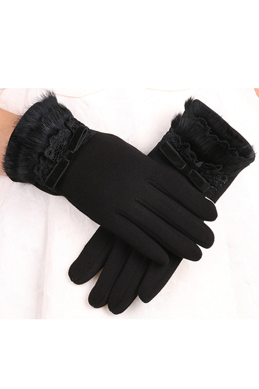 Women Elegant Styled Warm Winter Casual Knitted Gloves