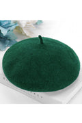 Women Amazing Solid Pattern Autumn Season Warm Beret Hat
