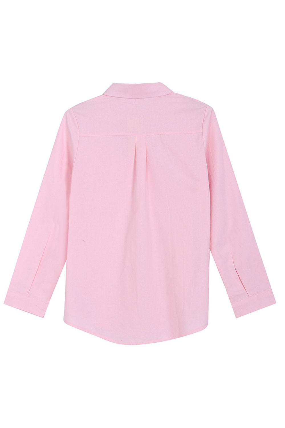 Women Thin Solid Colored Pocket Styled Button Closure Shirt