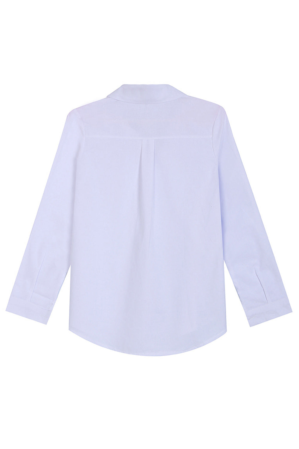 Women Thin Solid Colored Pocket Styled Button Closure Shirt