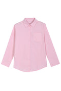 Women Thin Solid Colored Pocket Styled Button Closure Shirt
