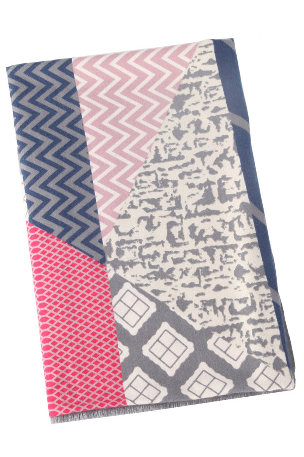 Women Convenient Printed Pattern Cozy Soft Muffler