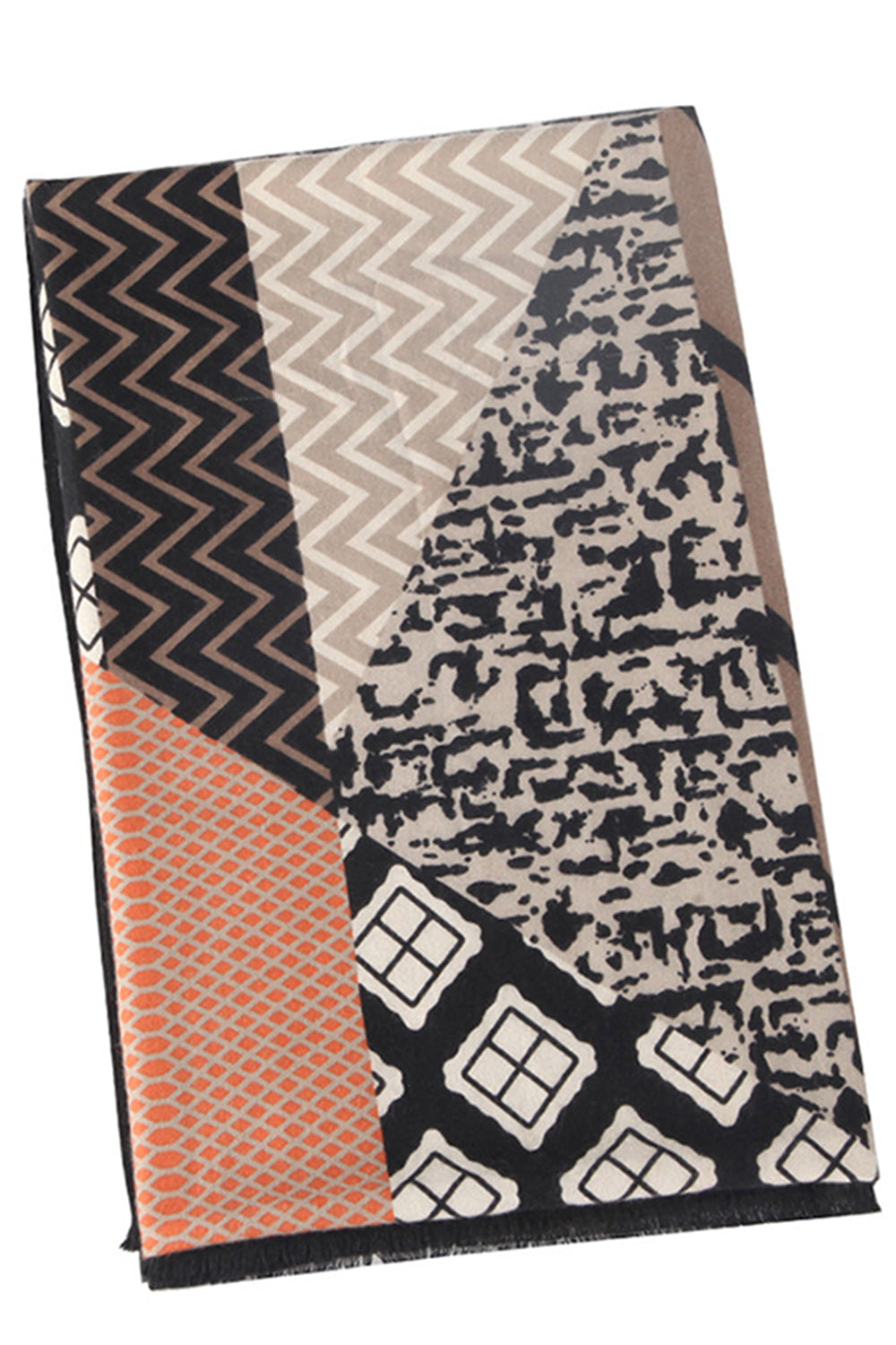 Women Convenient Printed Pattern Cozy Soft Muffler
