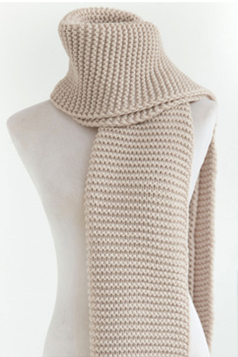 Women Thick Solid Colored Magnificent Cozy Winter Muffler