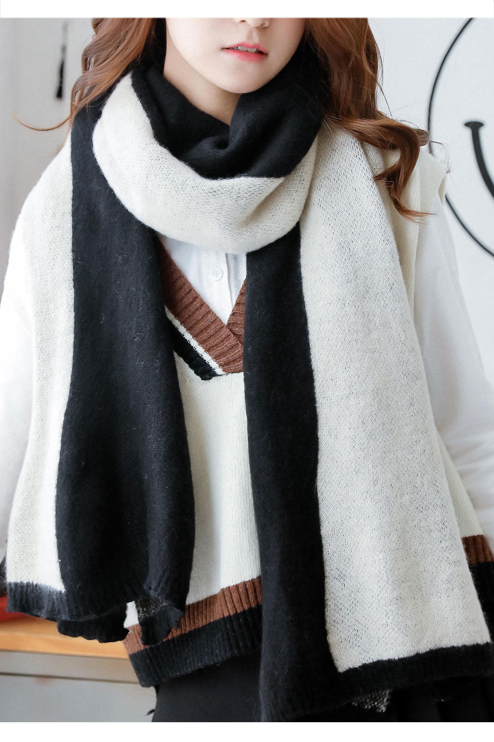 Women Lovely Solid Colored Amazing Long Style Muffler