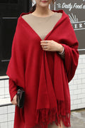 Women Decent Solid Colored Warm Long Winter Muffler