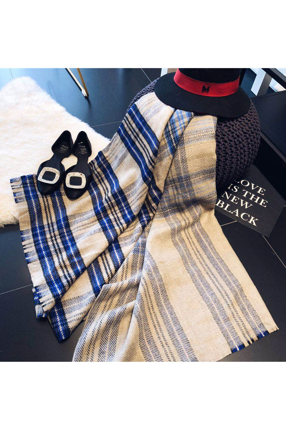 Women Long Soft Winter Casual Fashionable Shawl