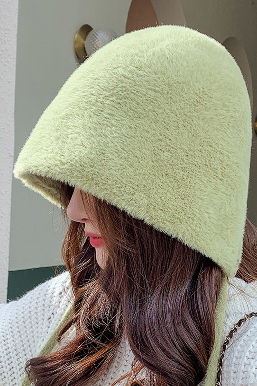 Women Casual Winter Season Lovely Solid Colored Warm Knitted Hat