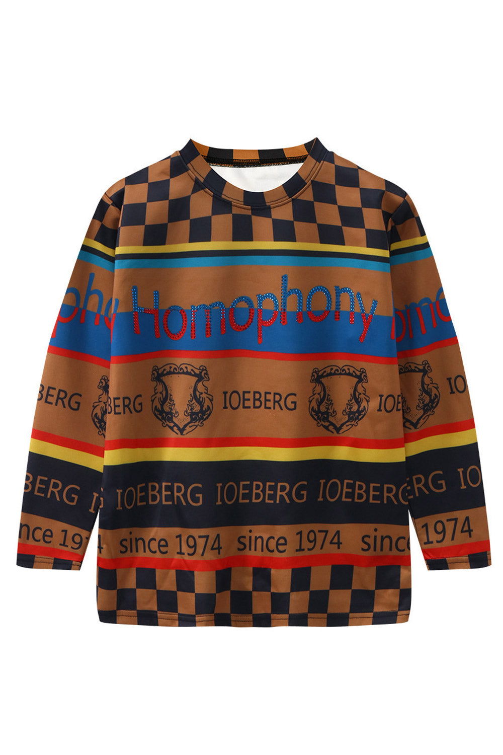 Women Beautiful Printed Style Long Sleeve Soft Sweatshirt