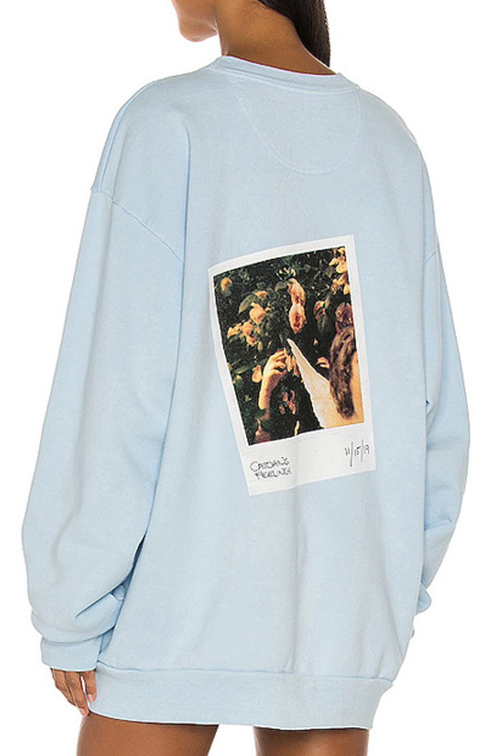 Women Letter Pattern Long Sleeve Classy Sweatshirt