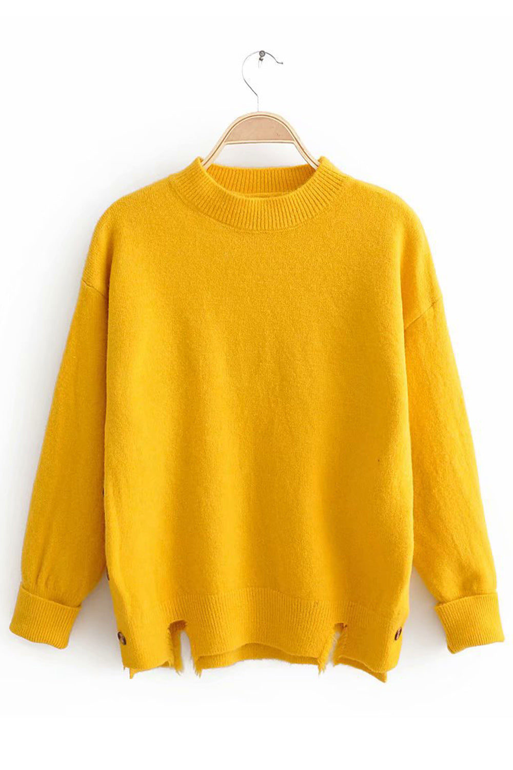 Women Long Sleeve Comfortable Round Neck Cozy Sweatshirt