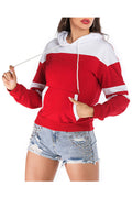 Women Comfortable Drawstring Long Sleeve Breathable Hoodie