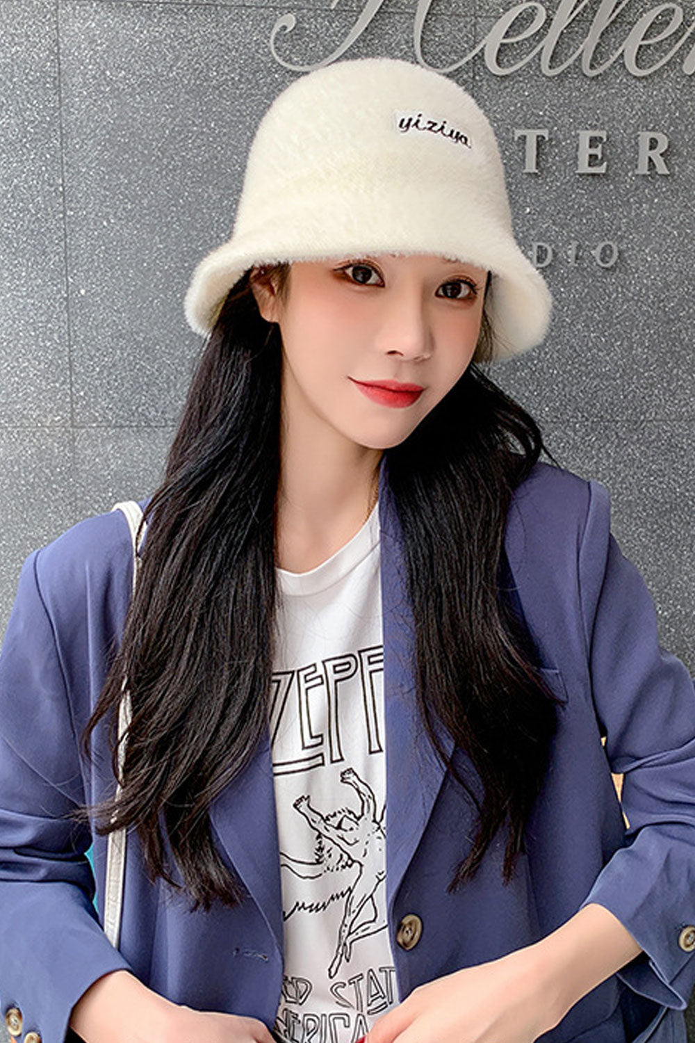 Women Trendy Bucket Styled Classic Solid Pattern Beret Hat