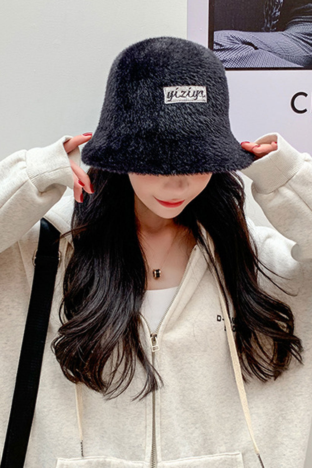 Women Trendy Bucket Styled Classic Solid Pattern Beret Hat