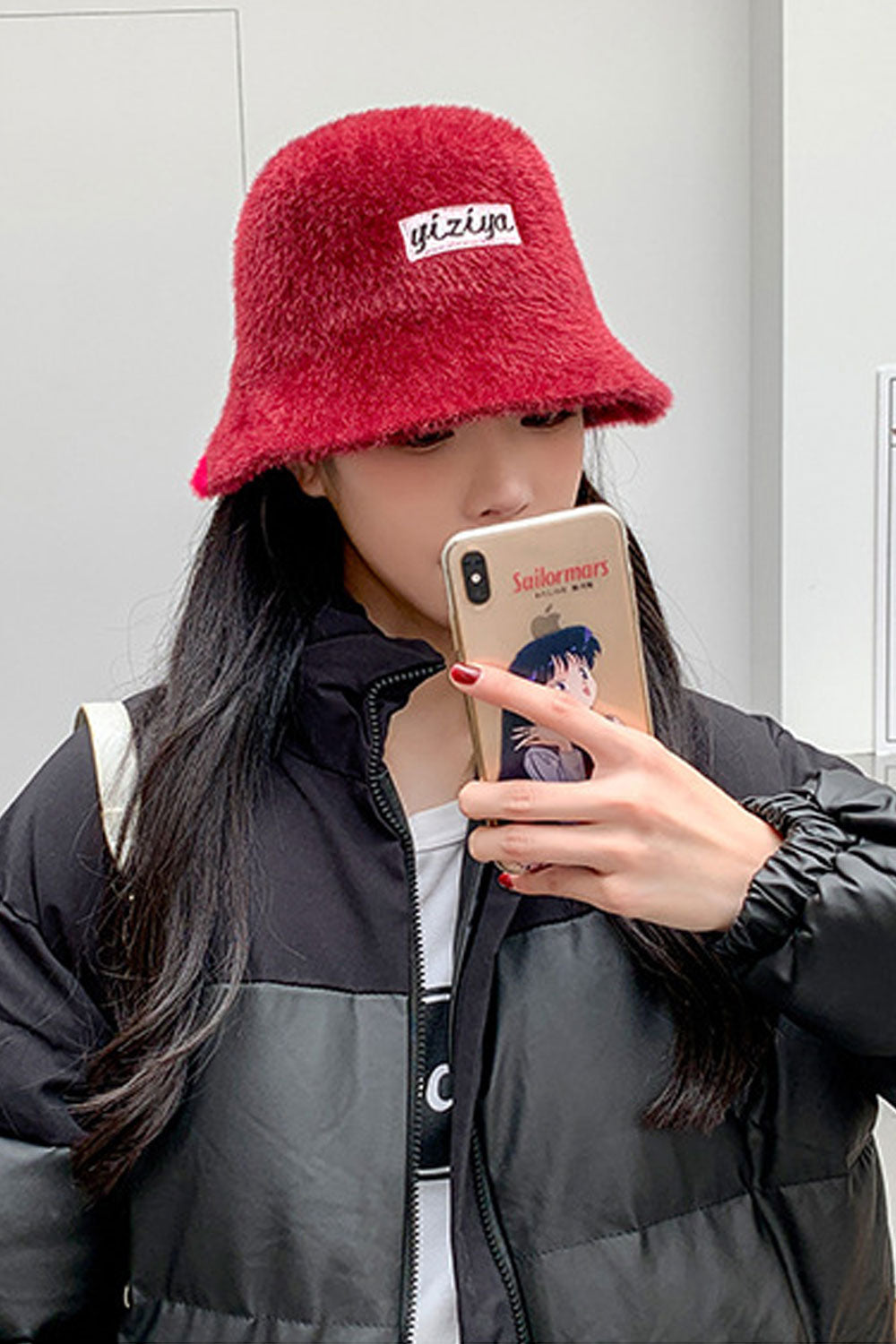 Women Trendy Bucket Styled Classic Solid Pattern Beret Hat