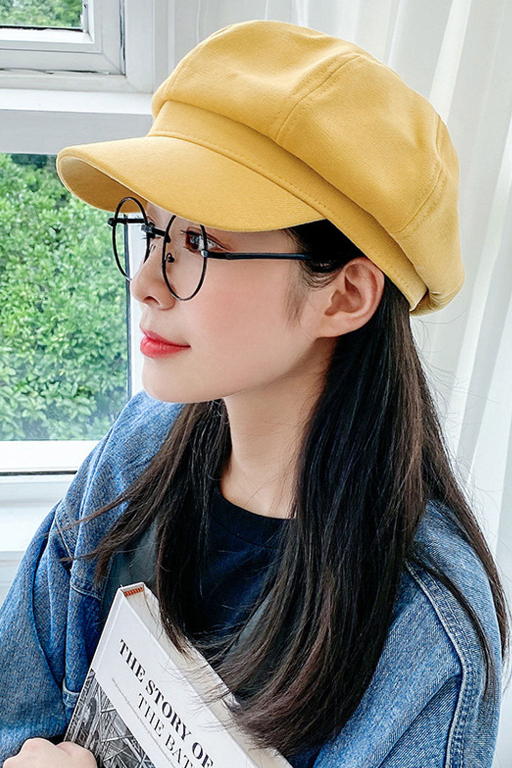 Women Decent Solid Colored Warm Casual Winter Beret Hat