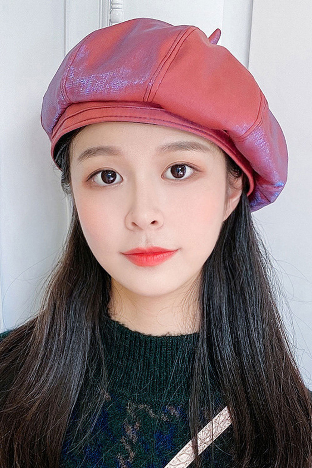 Women Simple Styled Solid Pattern Beautiful Autumn Season Beret Hat