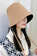 Women Comfortable Ear Protection Solid Colored Warm Beret Hat
