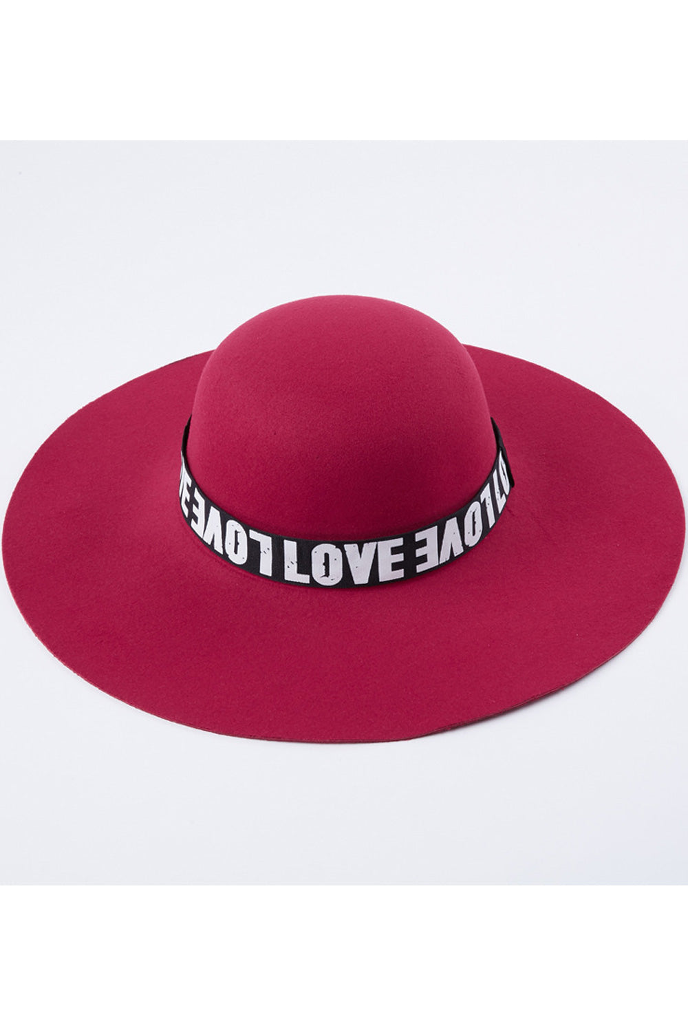 Women Letter Pattern Dome Style Casual Beret Hat