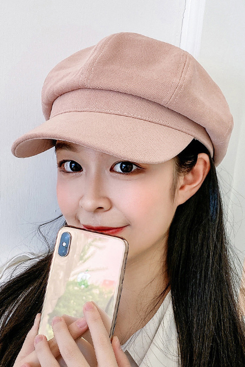 Women Lovely Solid Pattern Magnificent Beret Hat