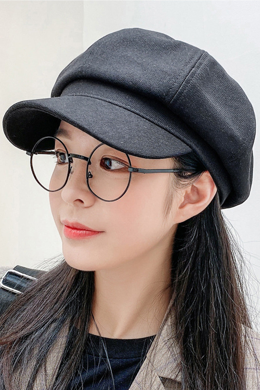 Women Lovely Solid Pattern Magnificent Beret Hat