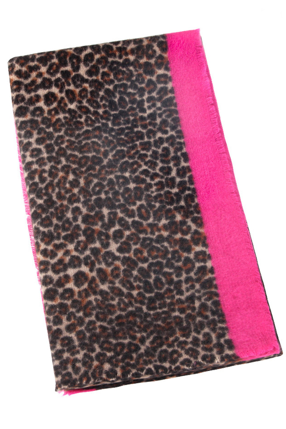 Women Elegant Leopard Pattern Thick Warm Muffler