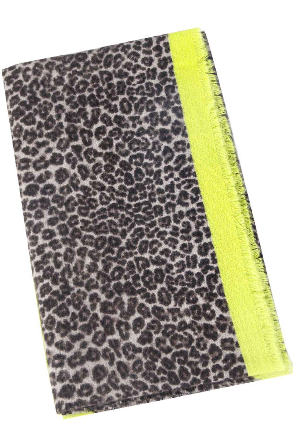 Women Elegant Leopard Pattern Thick Warm Muffler
