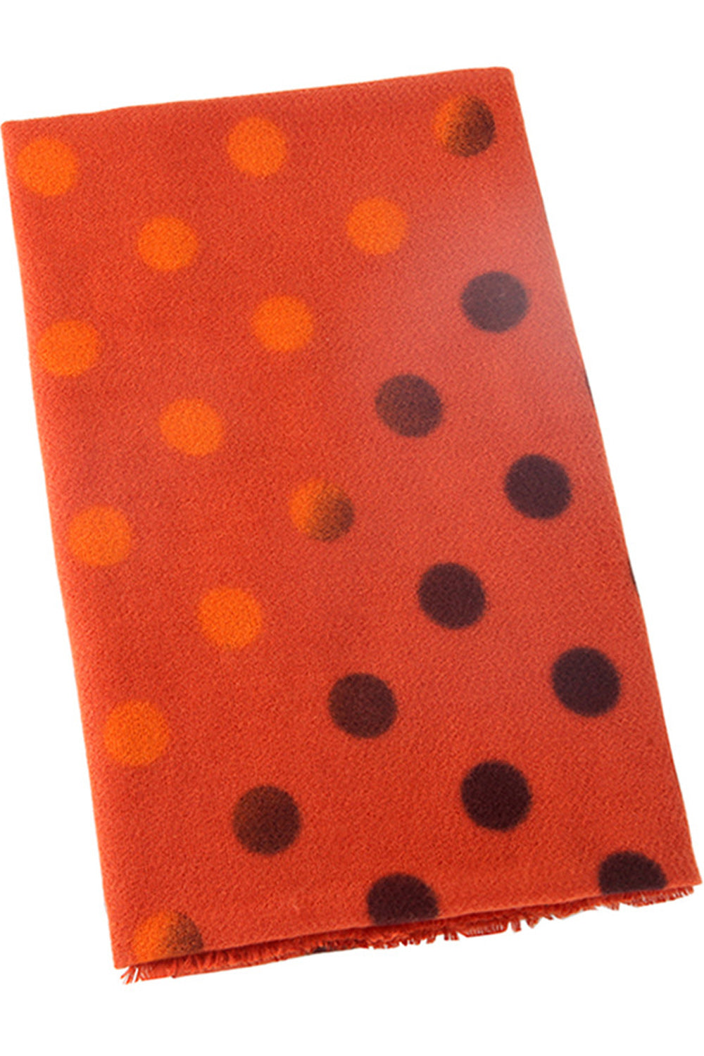 Women Magnificent Polka Dotted Cashmere Cozy Muffler