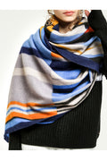 Women Warm Convenient Long Wind Breaker Casual Muffler