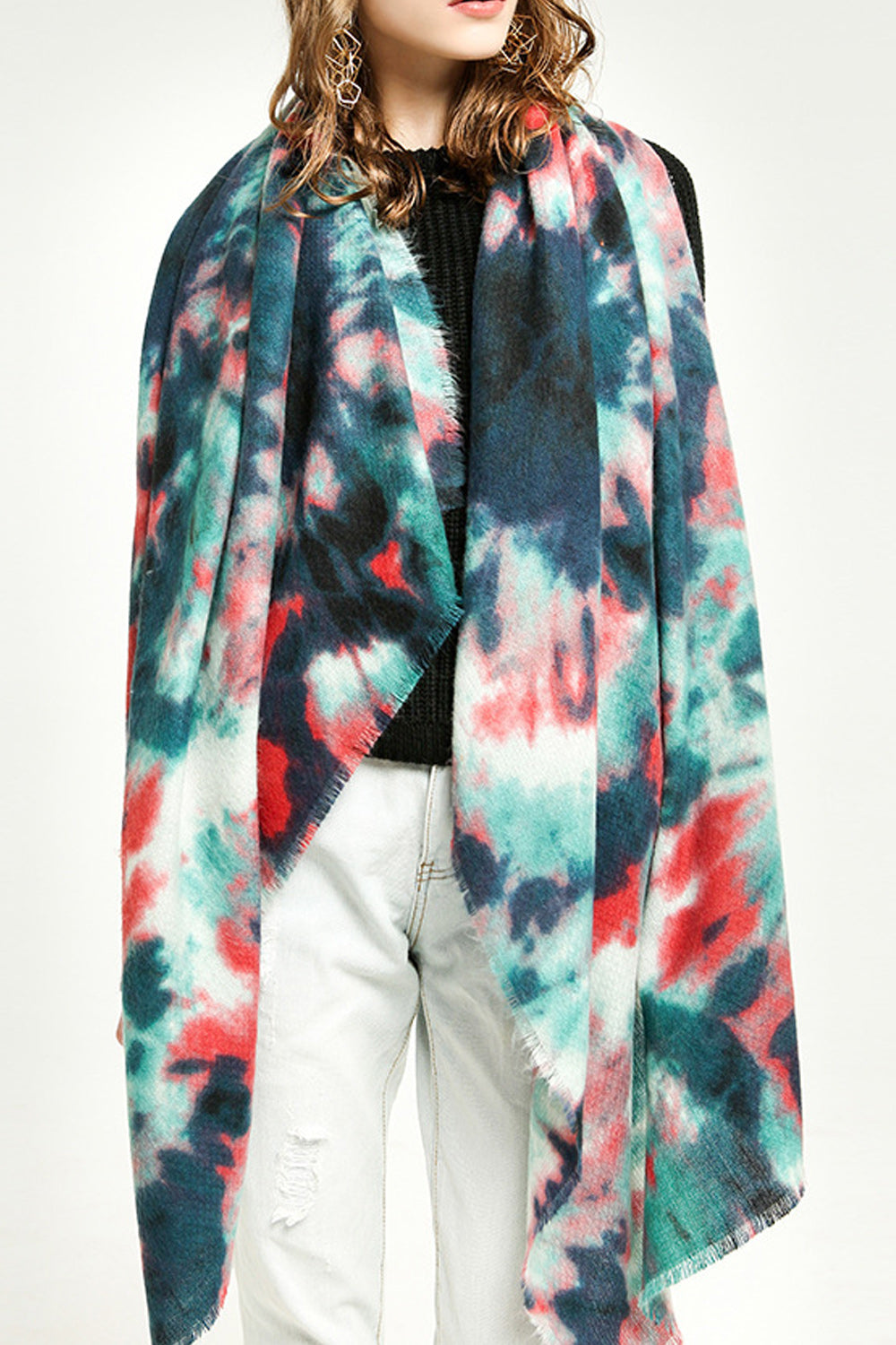 Women Lovely Printed Style Cozy Winter Muffler