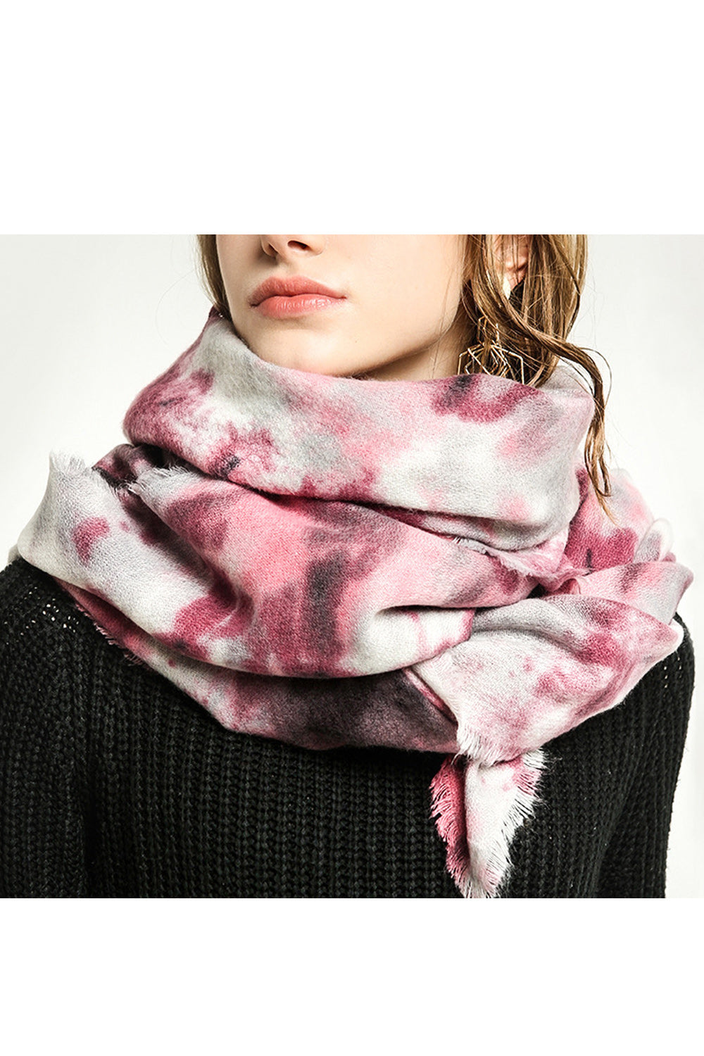 Women Lovely Printed Style Cozy Winter Muffler