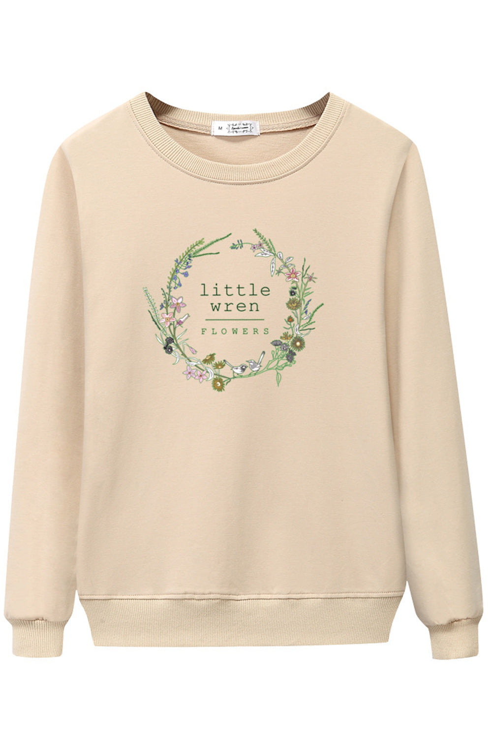 Women Soft Comfortable Long Sleeve Printed Style Autumn Season Sweatshirt