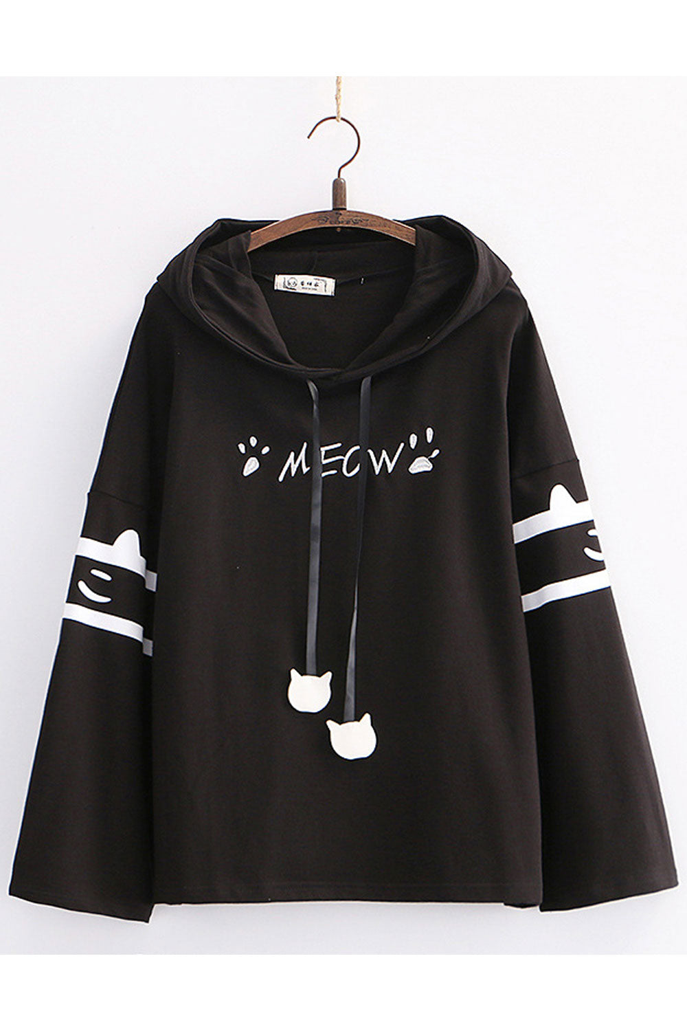 Women Cute Printed Pattern Casual Winter Cozy Hoodie