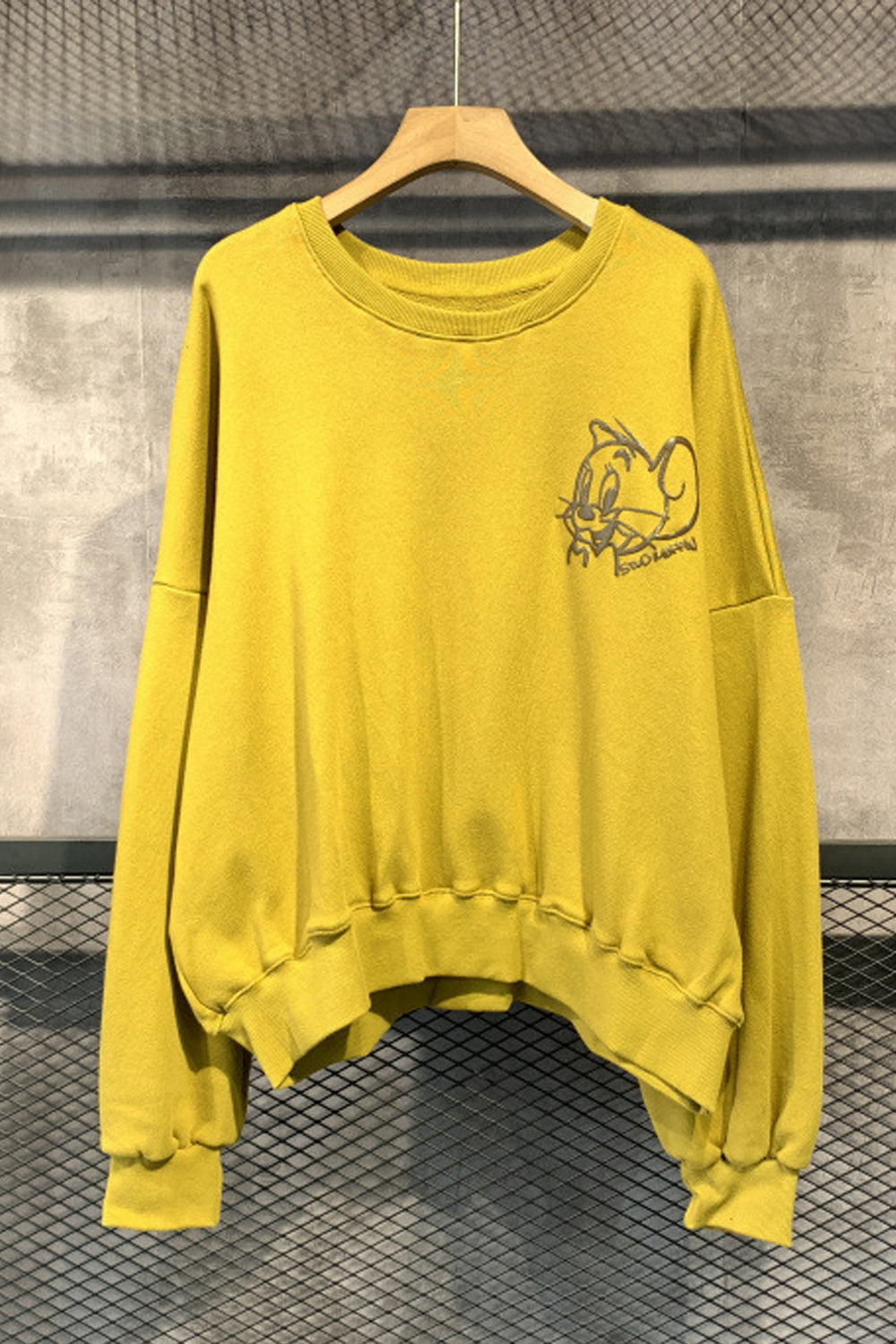 Women Stretchable Long Sleeve Solid Colored Warm Sweatshirt
