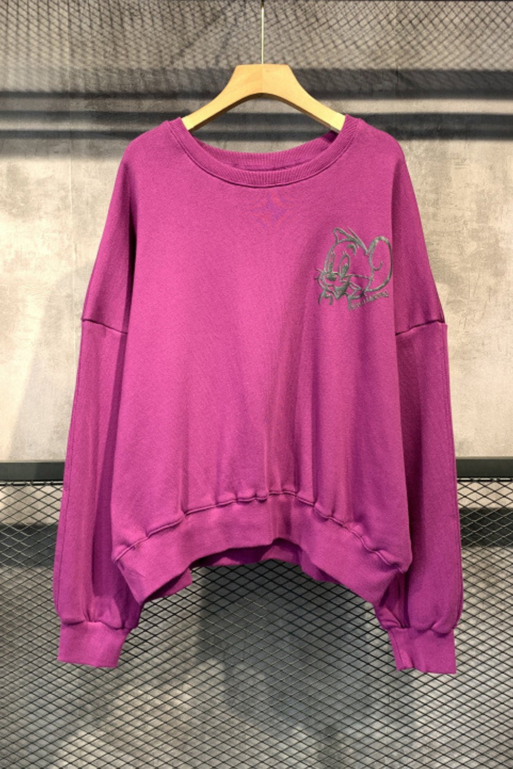 Women Stretchable Long Sleeve Solid Colored Warm Sweatshirt