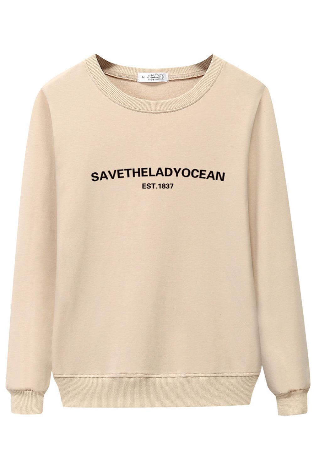 Women Regular Fit Warm Long Sleeve Trendy Sweatshirt