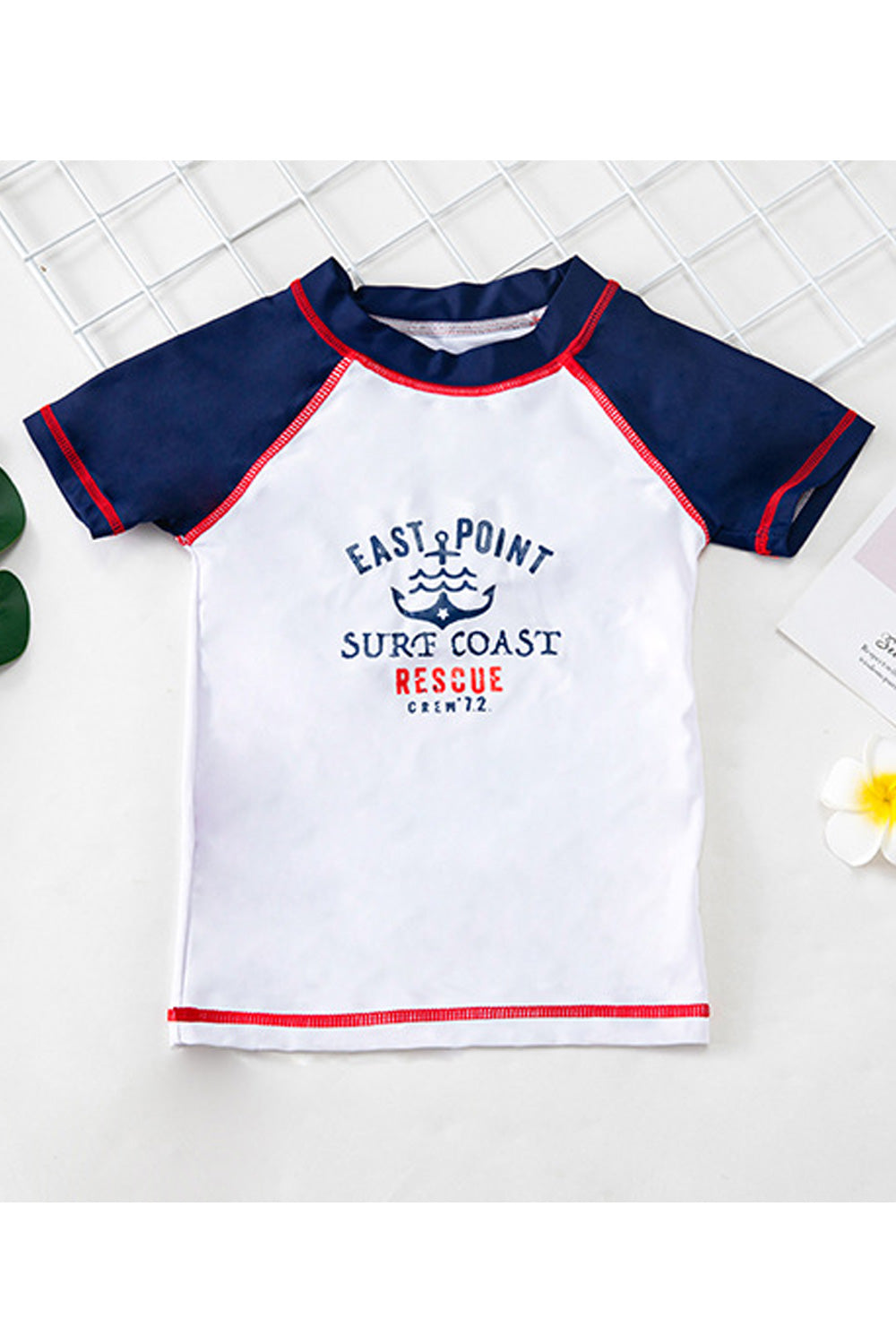 Baby Boys Classic Styled Two Piece Short Sleeve Amazing Beach Summer Swimwear