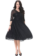 Women Plus Size Pleated Halter Short Skirt Dress Black