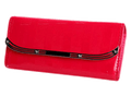 WOMEN'S NEW PATENT LEATHER FIRE REDWALLETS