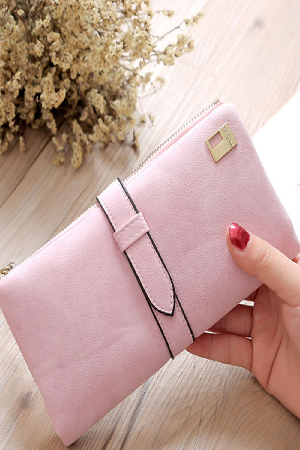 Women Retro Folds Multi-Card Wallet