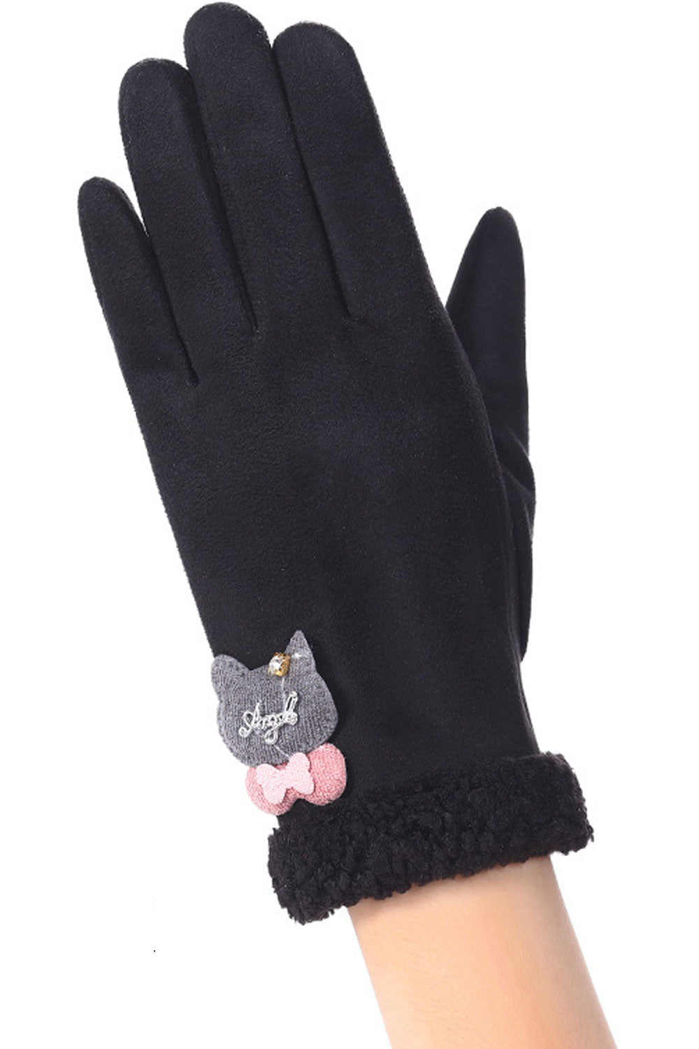 Women Casual Thick Warm Winter Gloves