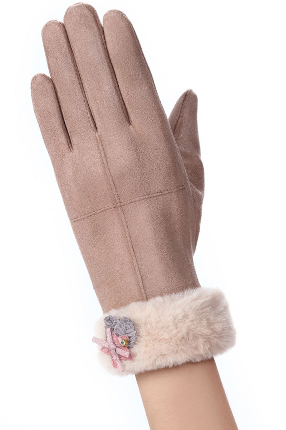 Women Casual Thick Warm Winter Gloves