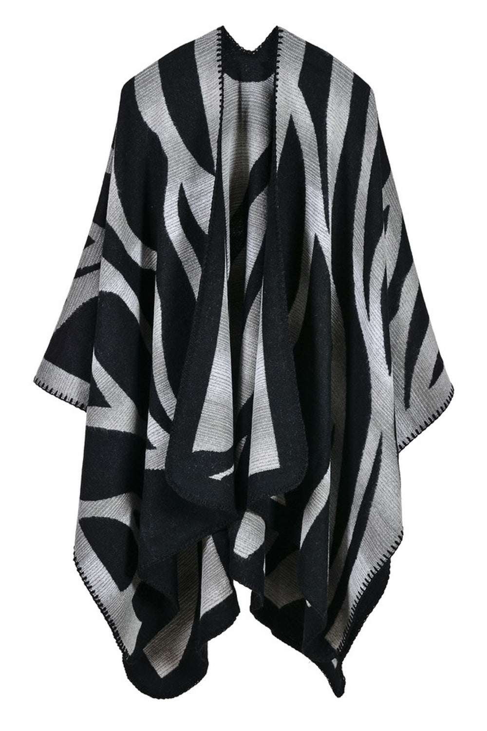 Women Camouflage Printed Warm Cashmere Shawl