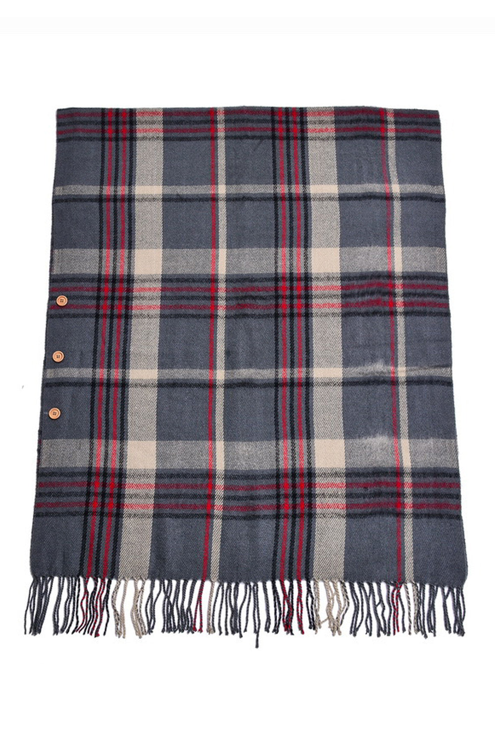 Women Classic Plaid Fashion Cashmere Shawl