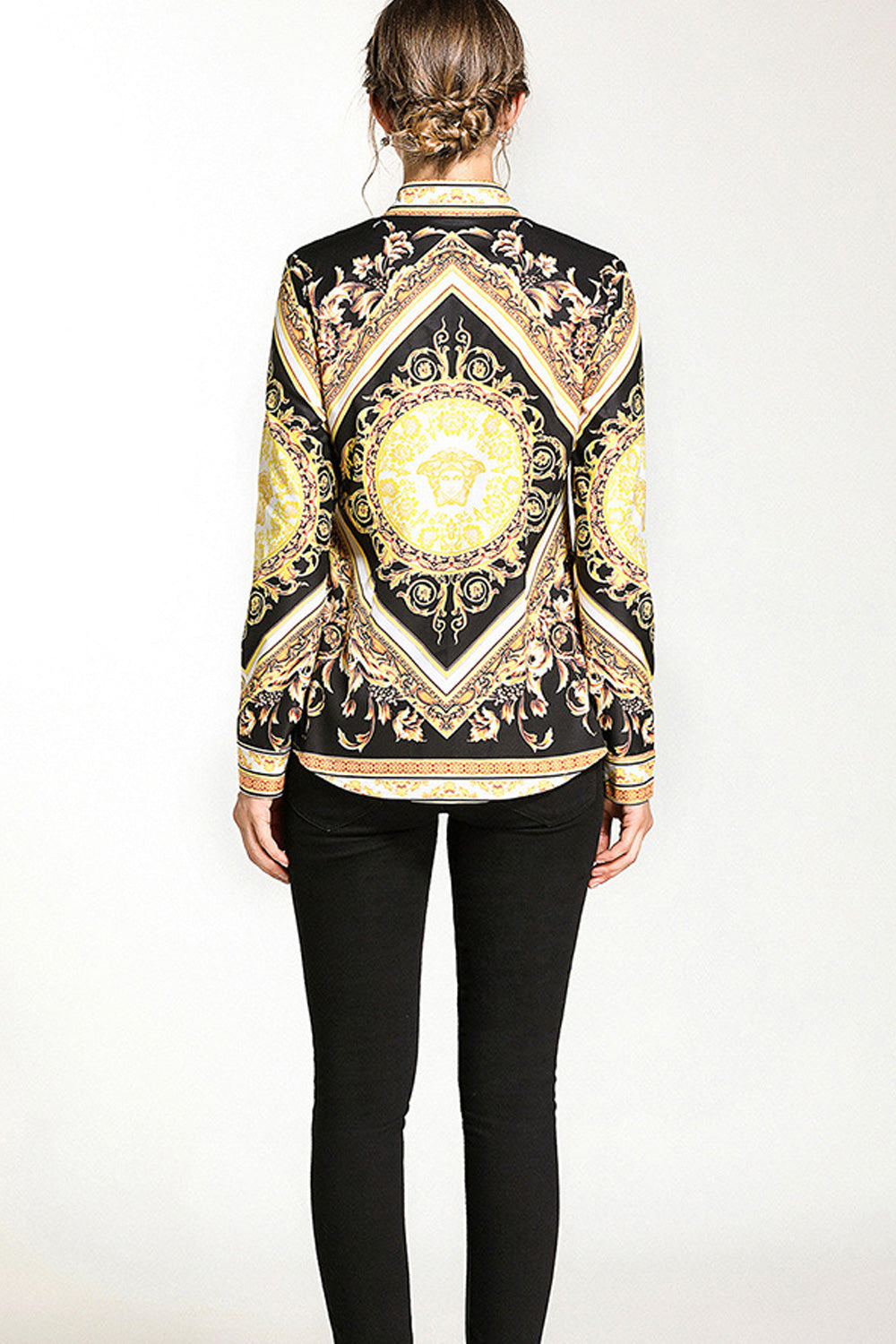 Women Fashion Long Sleeved Casual Shirt
