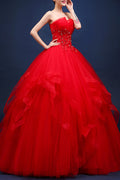 Women Off Neck Stylish Ball Gown Dress